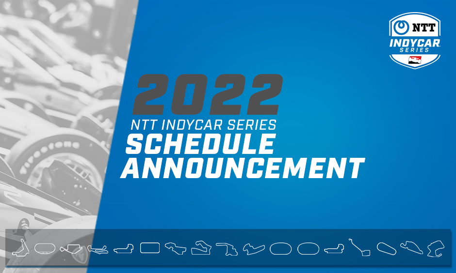 17-Race Schedule Announced for IndyCar in 2022